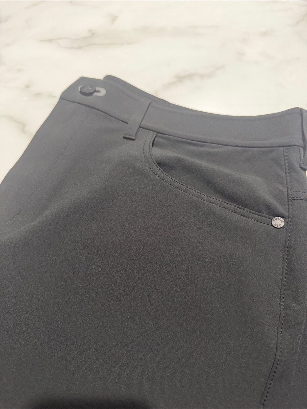 Public Rec Mens Dealmaker Pants Black Workday Career Work Office 34 x 32 - Picture 3 of 5
